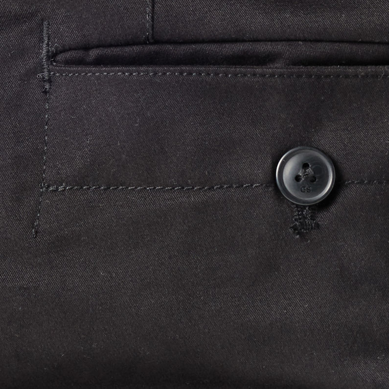 G-STAR® brnsn slim chno/micro twll stch/blk Black