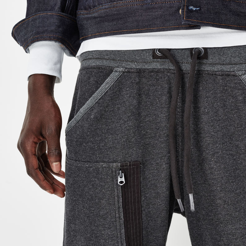 G-Star RAW® Powel Sweatpants Grey detail shot