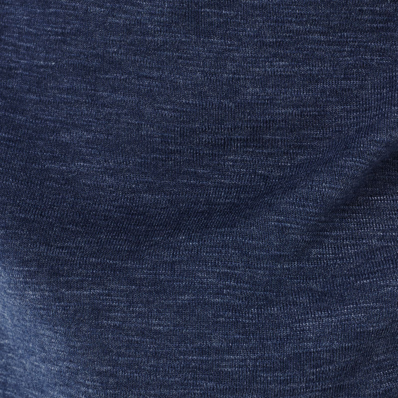 G-Star RAW® Ramic Granddad Short Sleeve T-shirt Azul intermedio