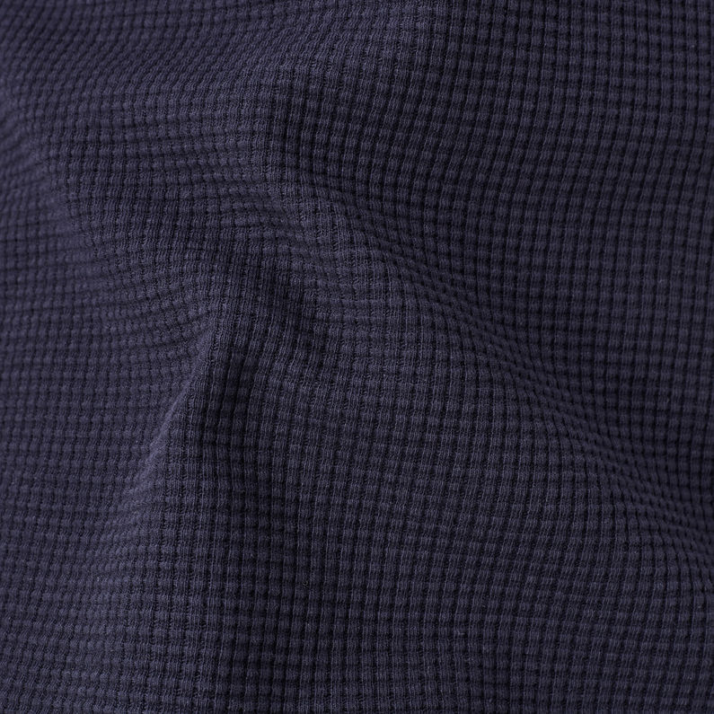 G-Star RAW® Jirgi Sweater Bleu foncé fabric shot