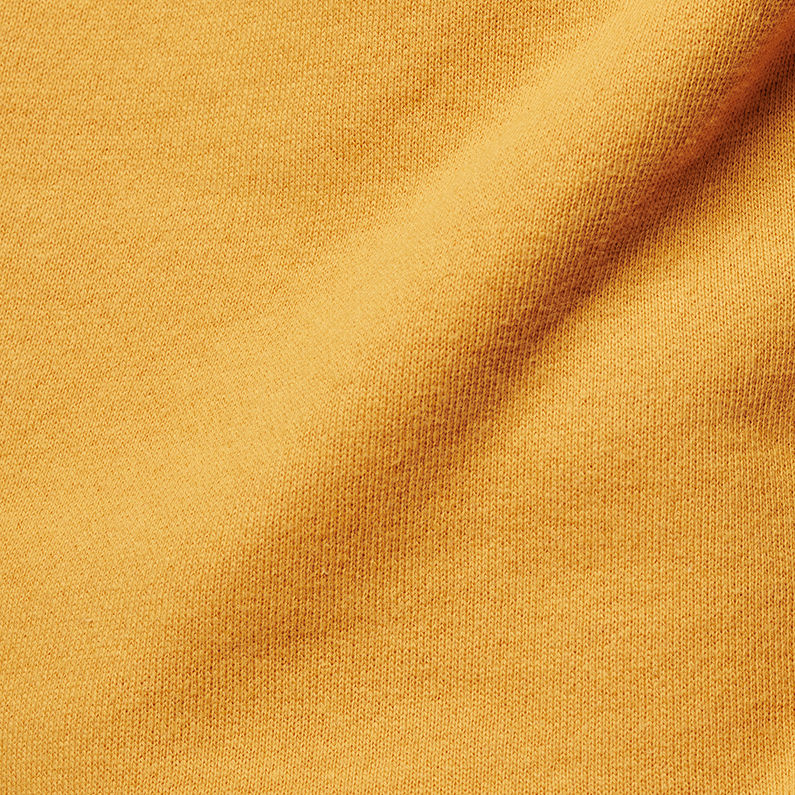 G-Star RAW® Grount R Sweat Yellow fabric shot