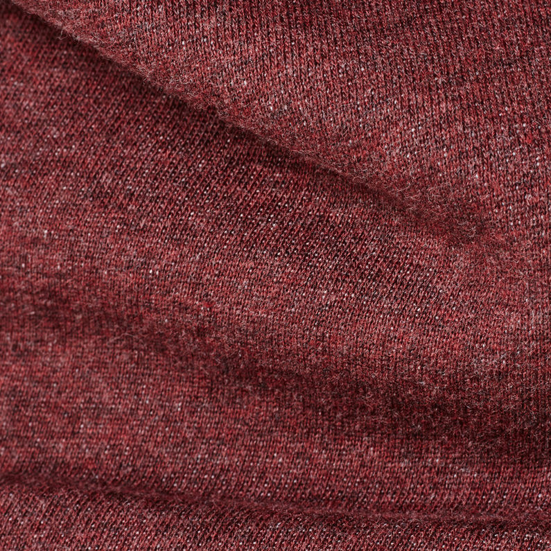 G-Star RAW® Core Sweater Rot fabric shot