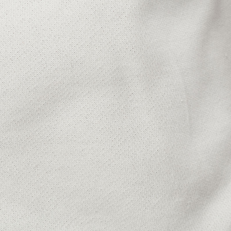 G-Star RAW® Kember Boyfriend Sweat Blanc fabric shot