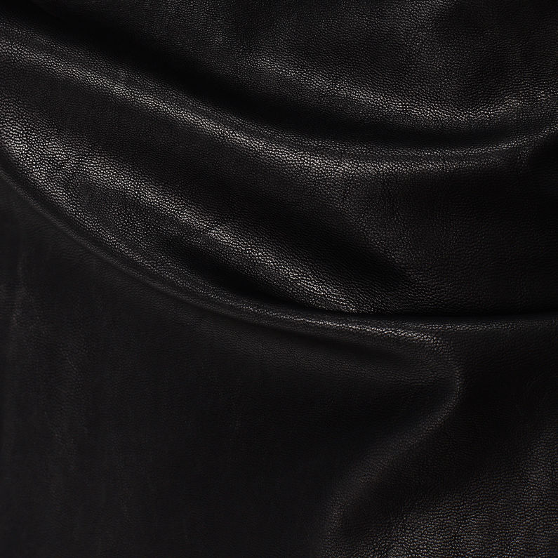 G-Star RAW® Bronson A-line Skirt Zwart fabric shot