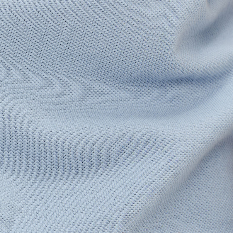 G-Star RAW® Pitro Polo Lichtblauw fabric shot