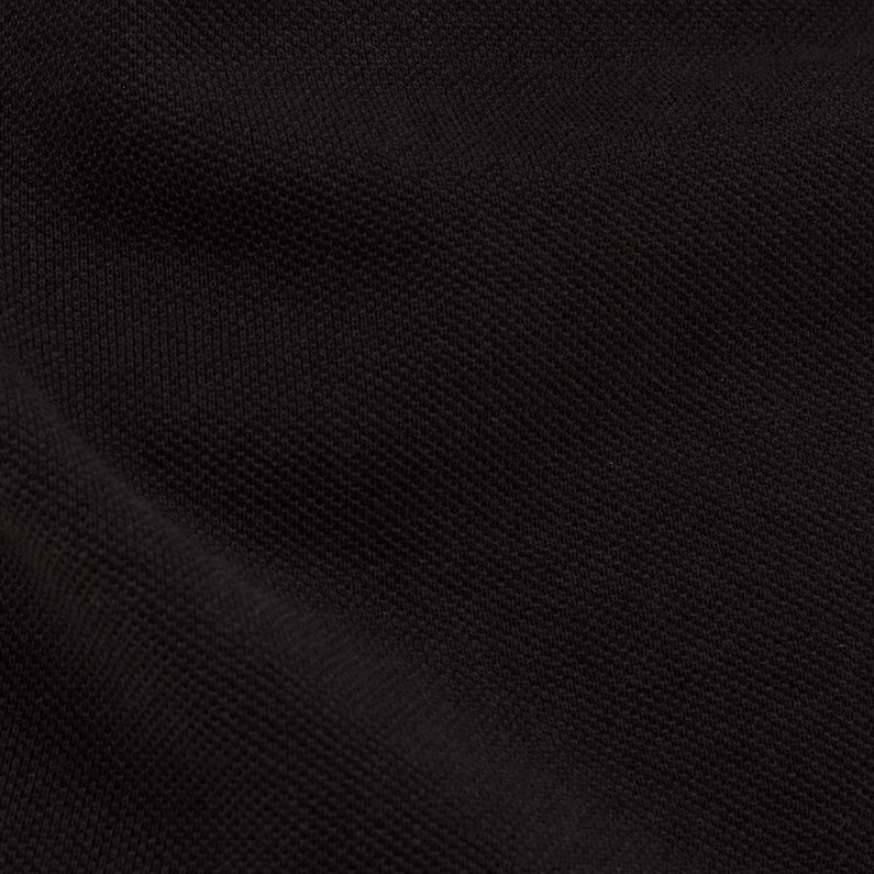 G-Star RAW® Pitro Polo Noir fabric shot