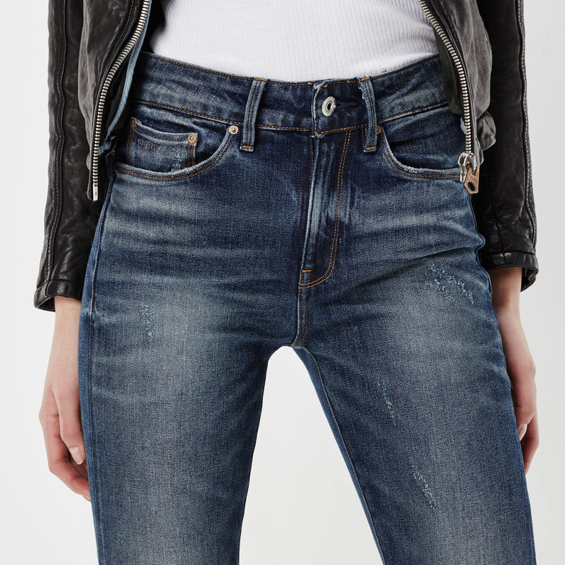 G-Star RAW® Raw Essentials 3301 Ultra High Super Skinny Jeans Dunkelblau