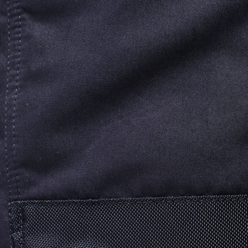 G-STAR® MFD Hooded Parka Dark blue fabric shot