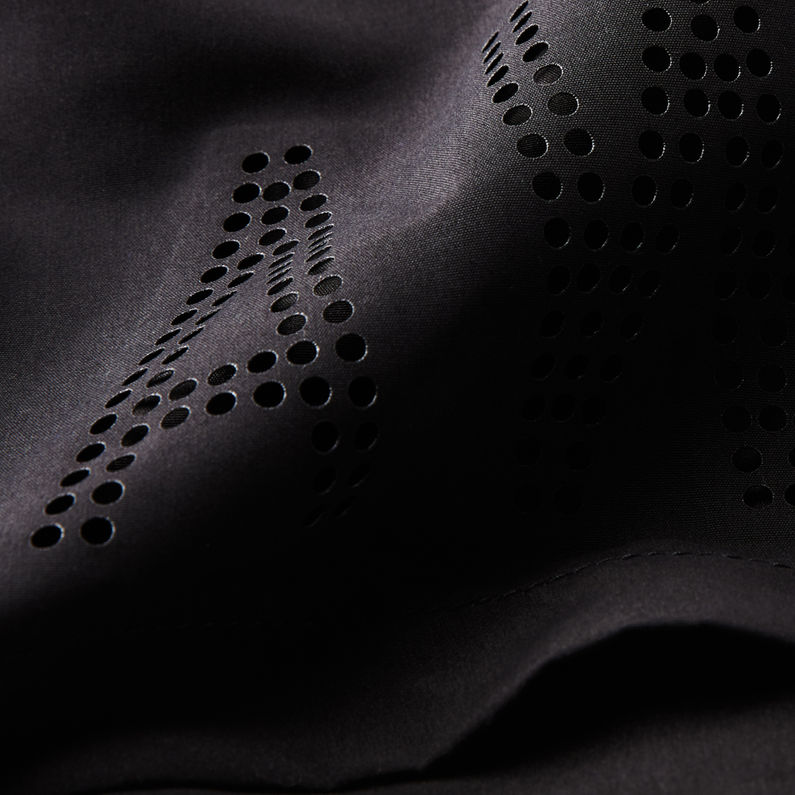 G-Star RAW® Drip Cord Swimshorts Black fabric shot