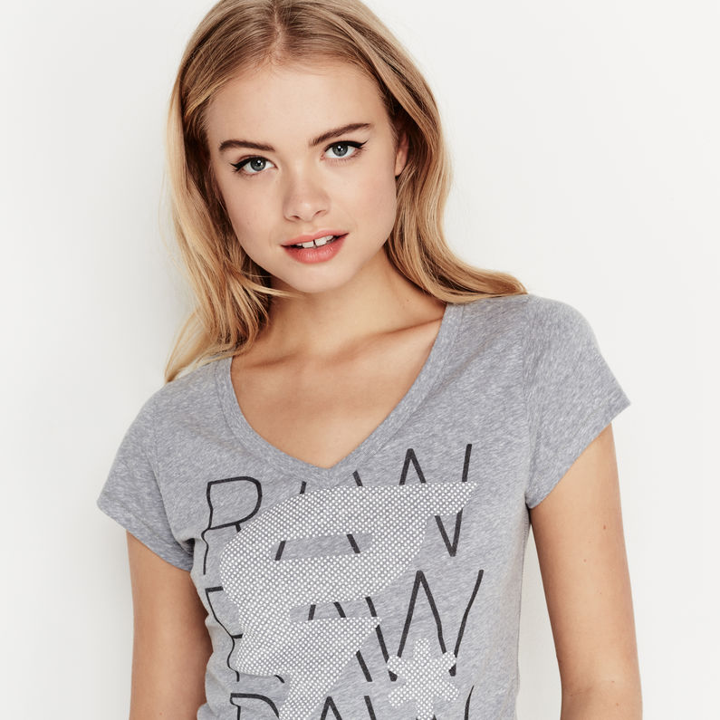 G-Star RAW® Redill Slim Short Sleeve T-shirt Grau