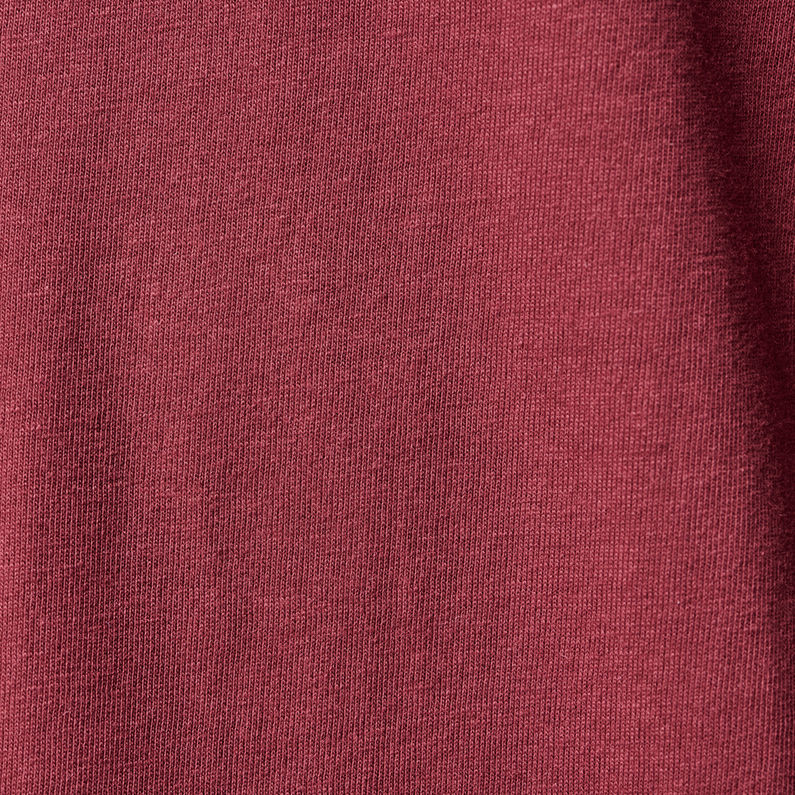 G-STAR® Mikan V-Neck 3/4 Sleeve T-Shirt Red