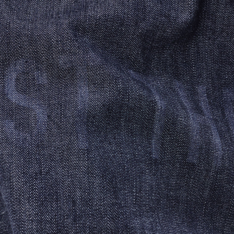 G-Star RAW® US Lumber AW Overalls Bleu foncé fabric shot