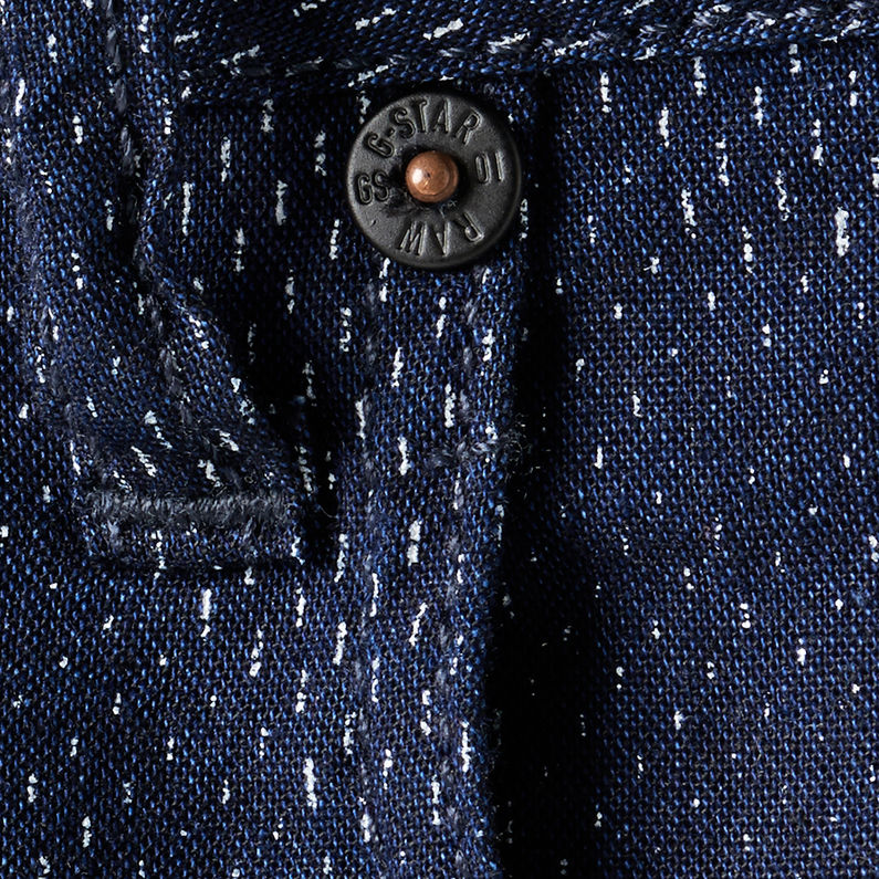 G-STAR® a cr yoshem 1/2/ferrous cmo lt id/med ag Bleu moyen fabric shot