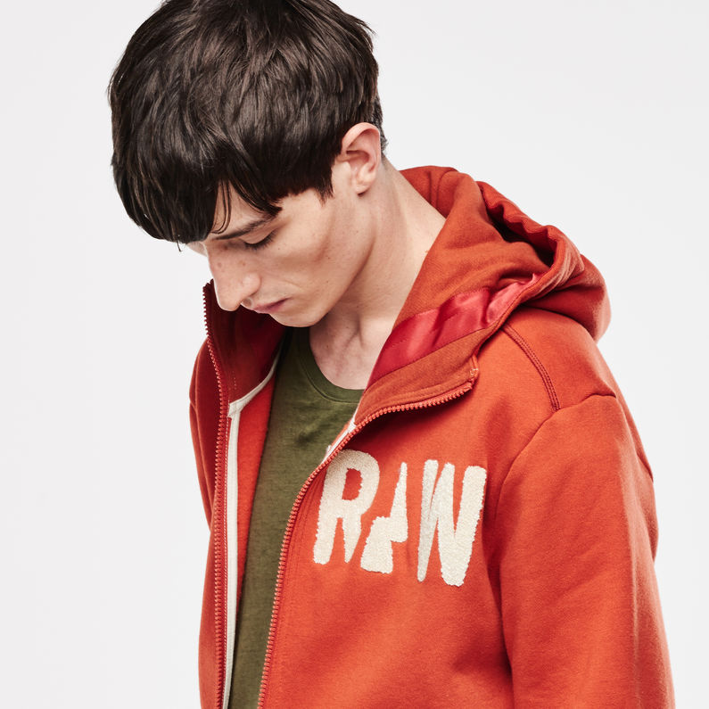 G-Star RAW® Grount Hooded Sweat Red