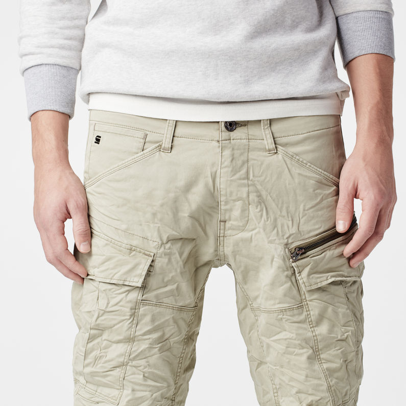 rovic zip 3d regular tapered pants