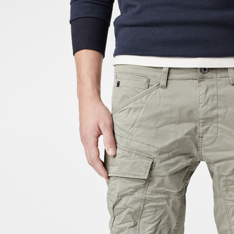 G-Star RAW® Rovic Zip 3D Tapered Pants Grau