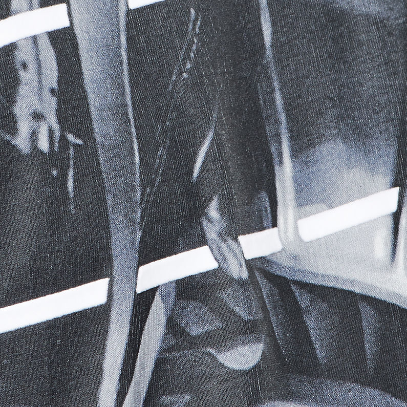 G-STAR® lvn 1 slm v ss/cmp jsy/blk Black