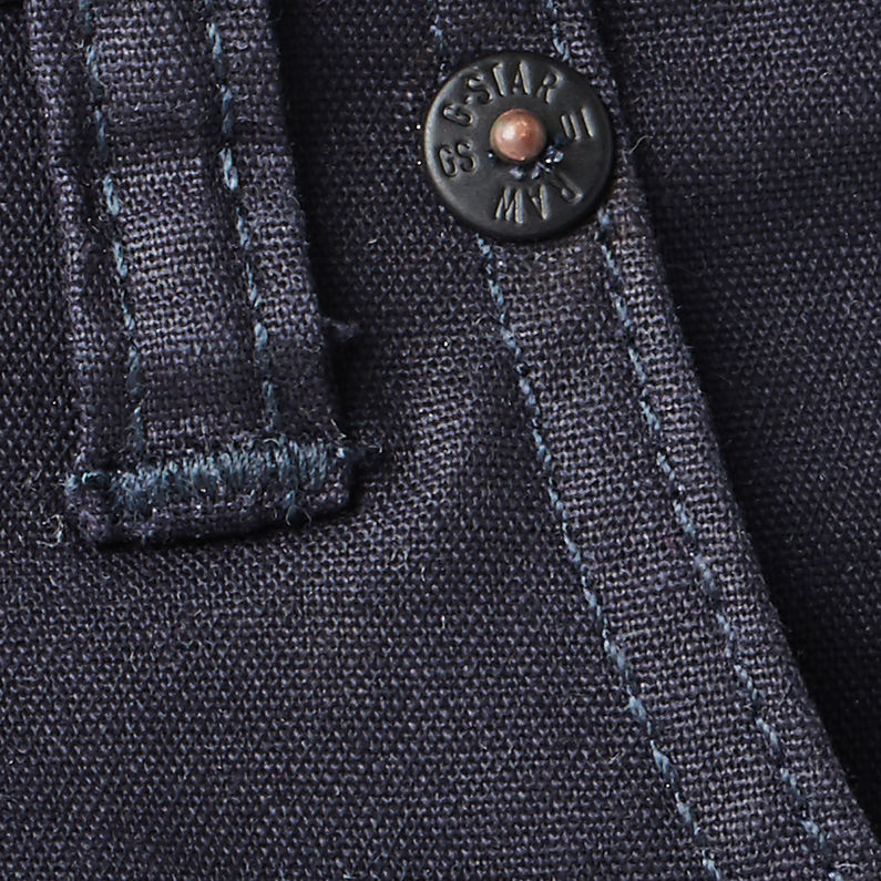 G-STAR® A Crotch Indigo Shorts Dark blue fabric shot