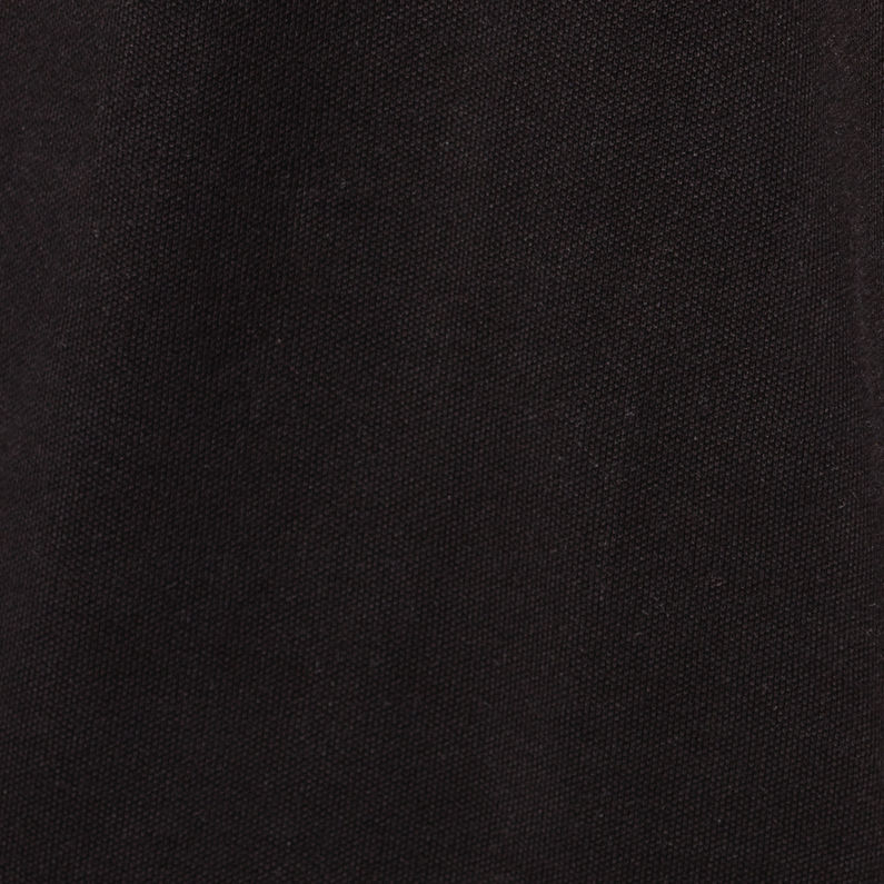 G-Star RAW® Mondollo Polo Tee Noir fabric shot