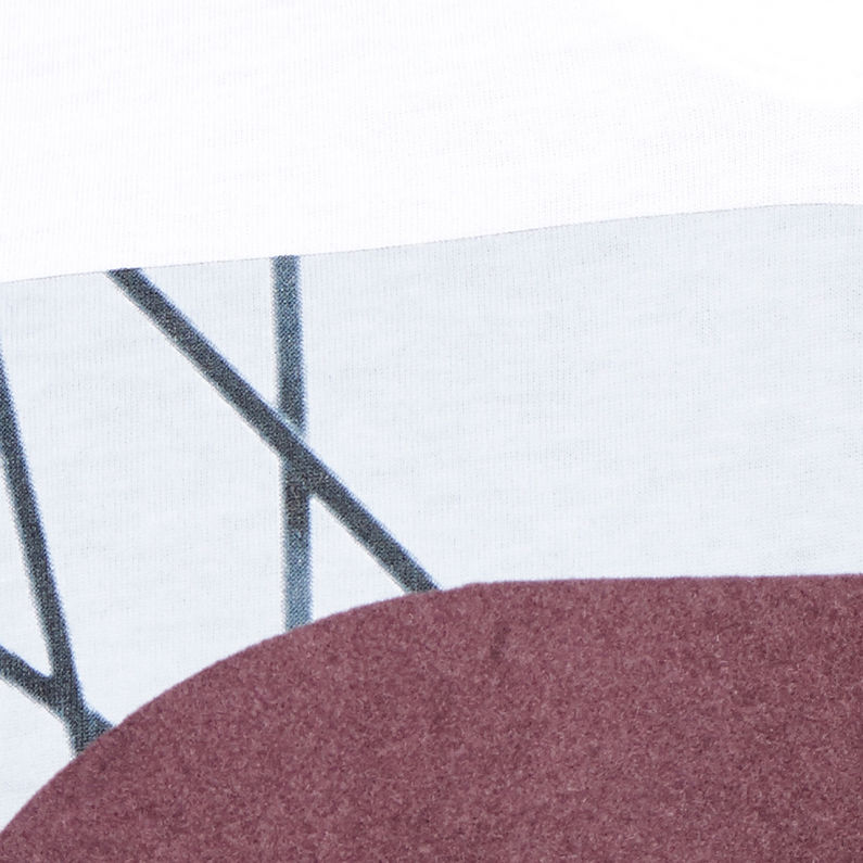 G-STAR® lvn 3 s v t ss/cmp jsy/wht White