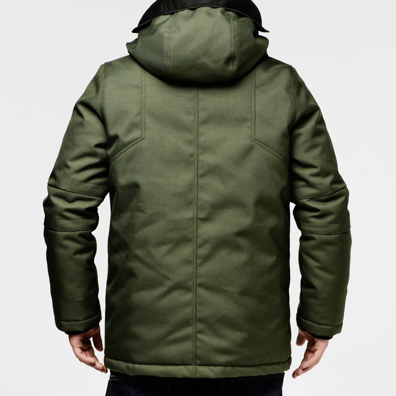 G-STAR® mfd hd parka/swat nyl/brght rvic grn グリーン detail shot