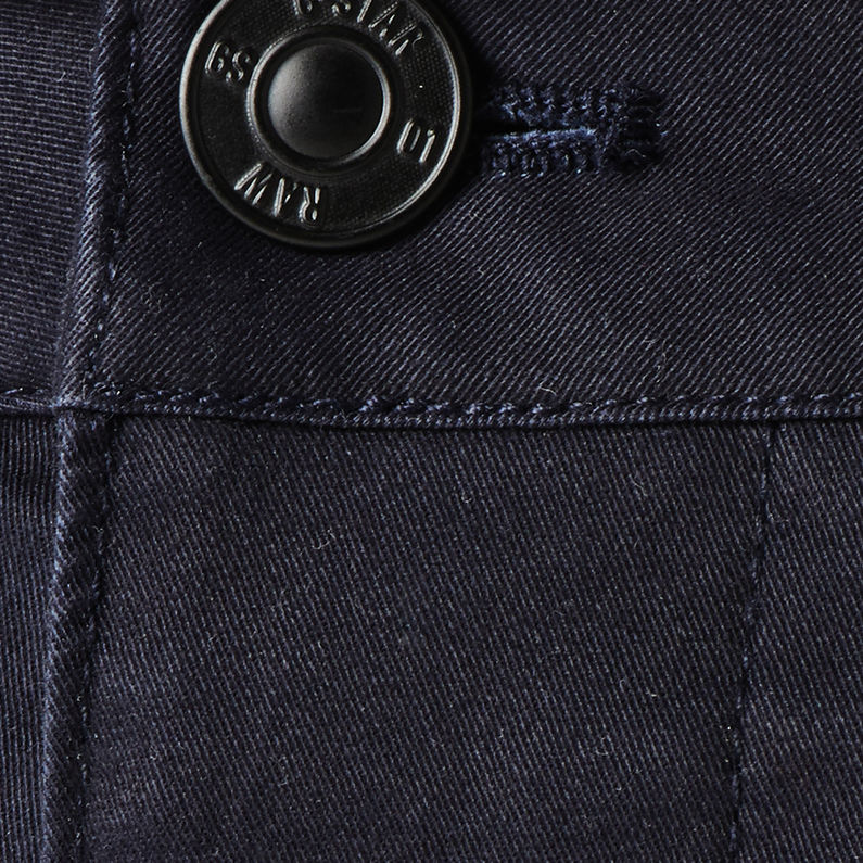 G-STAR® valdo brn 1/2/mcro stch twll/mazarine bl Dark blue fabric shot