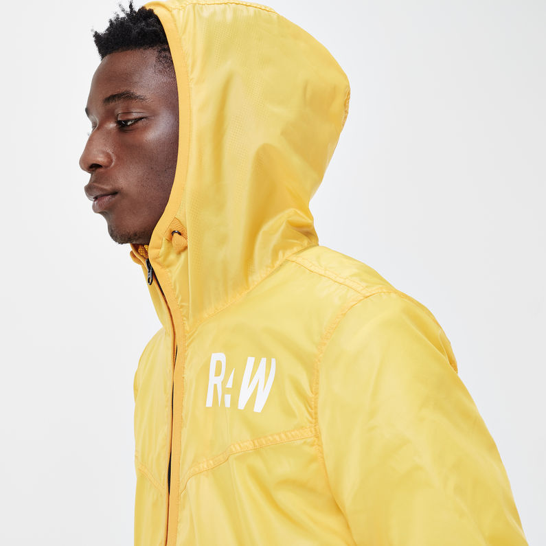 G-STAR® Packable Jacket Yellow detail shot