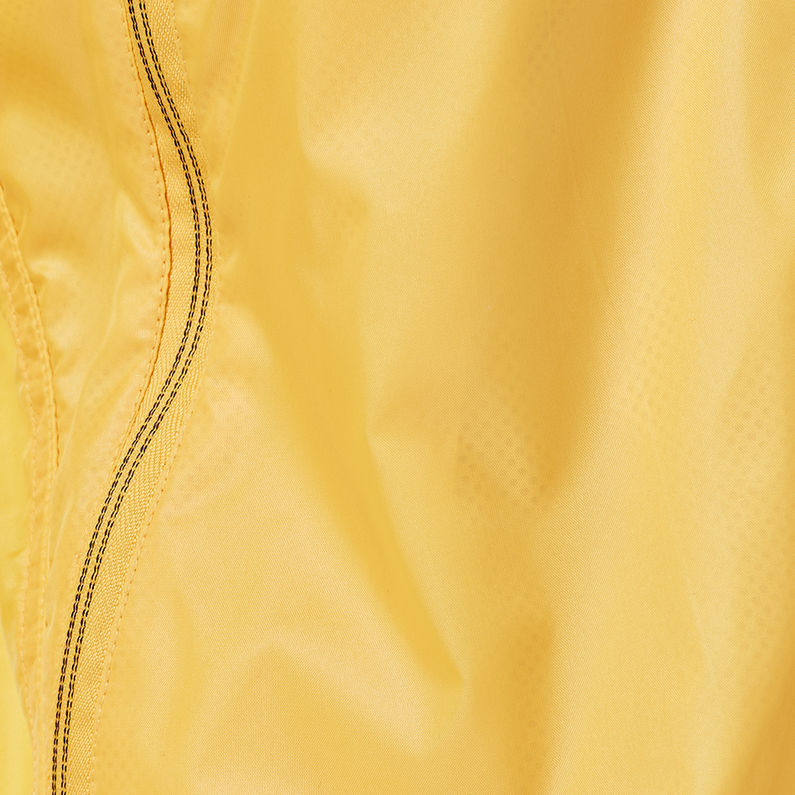 G-STAR® Packable Jacket Yellow fabric shot