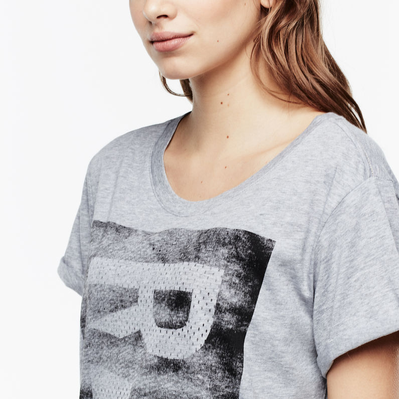 G-Star RAW® Ribelon Straight Short Sleeve T-shirt Grey