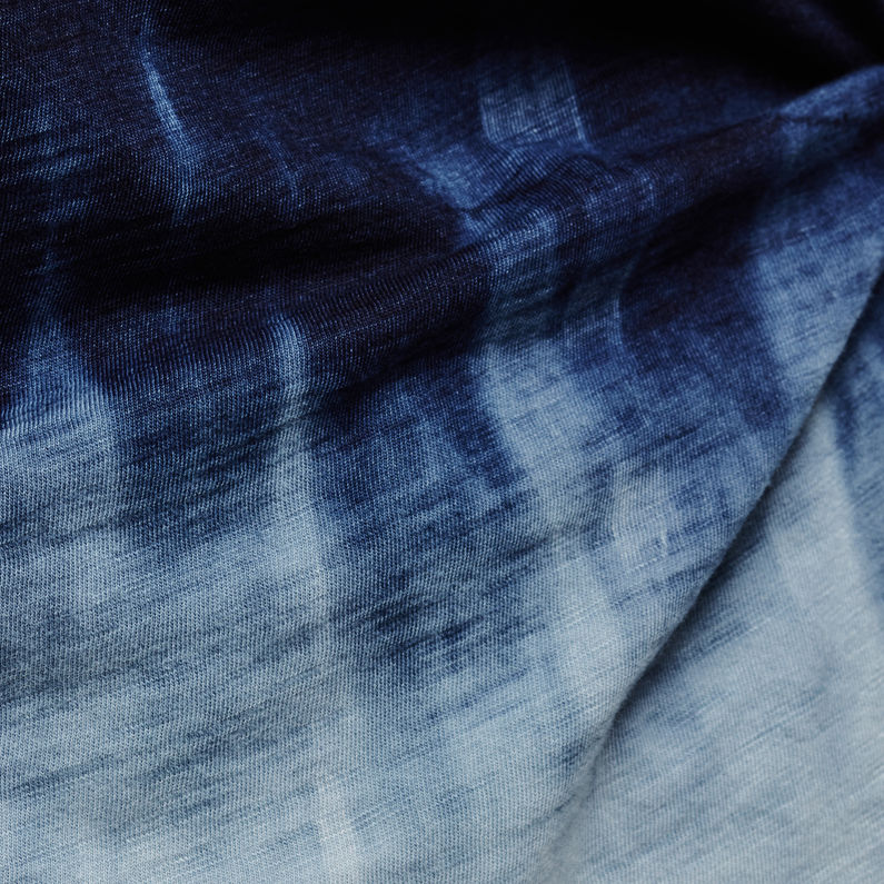 G-Star RAW® Ridram Slim Tanktop Midden blauw fabric shot