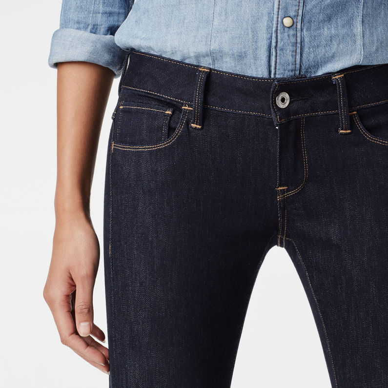 G-Star RAW® 3301 Deconstruct Low Super Skinny Jeans Dark blue