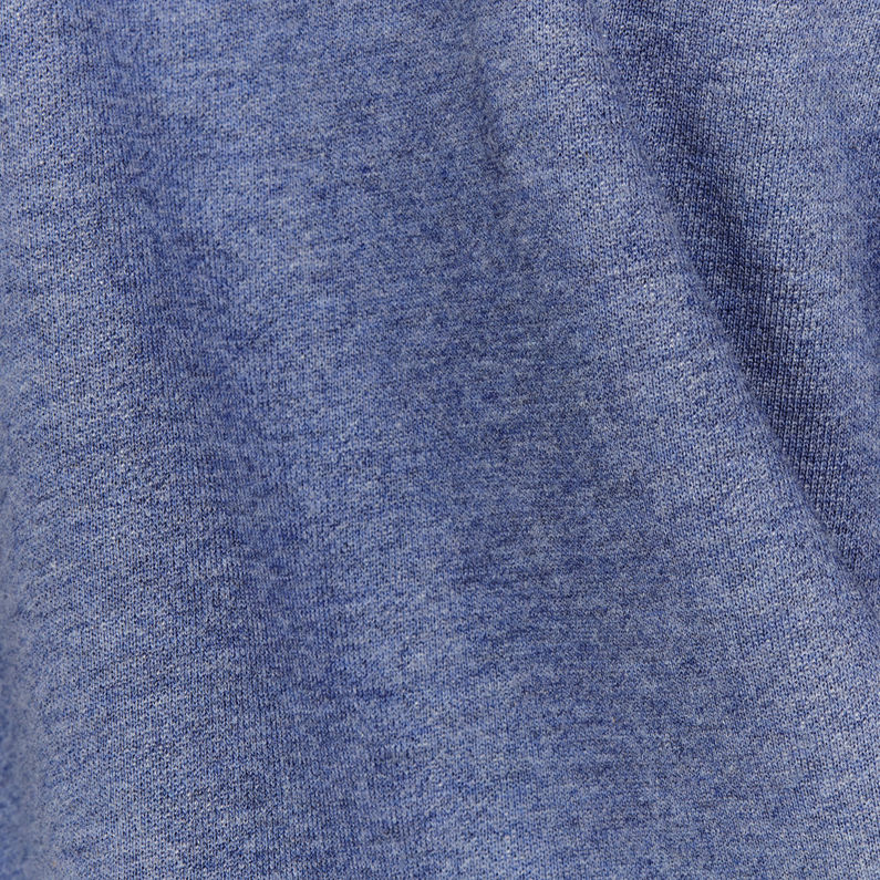 G-Star RAW® Reffit Boyfriend Sweater Mittelblau fabric shot