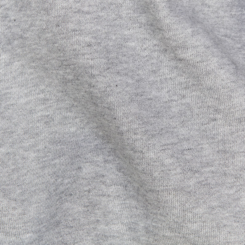 G-Star RAW® Reffit Boyfriend Sweater Grau fabric shot