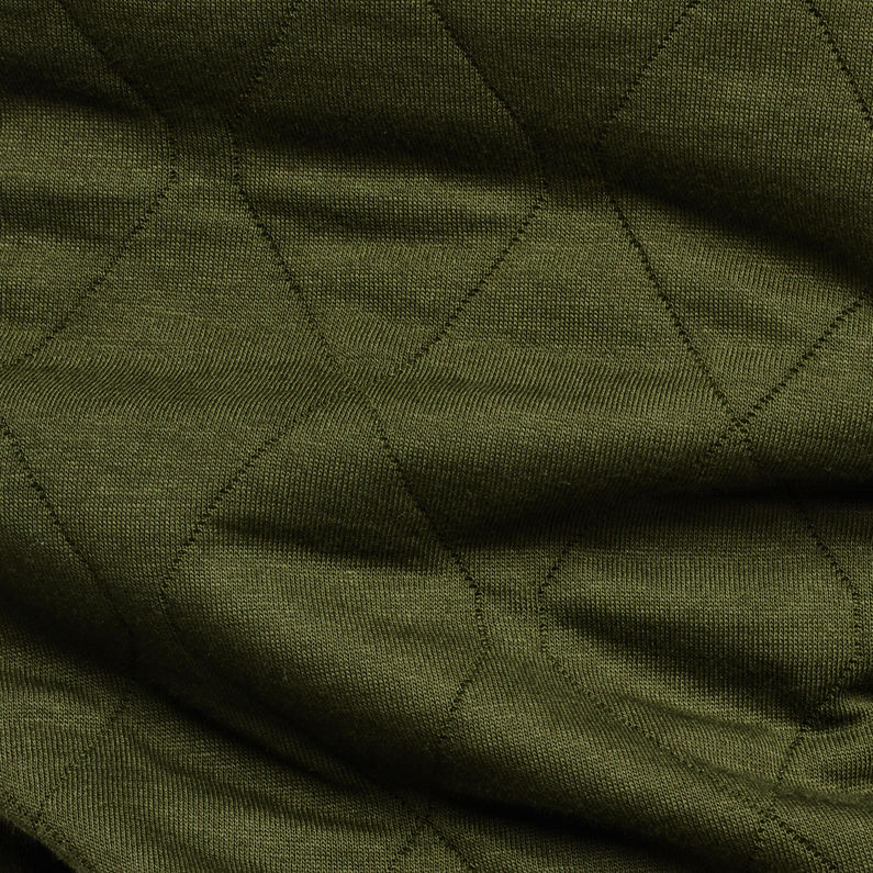 G-Star RAW® Geo Jacquard Aero Sweat Groen fabric shot