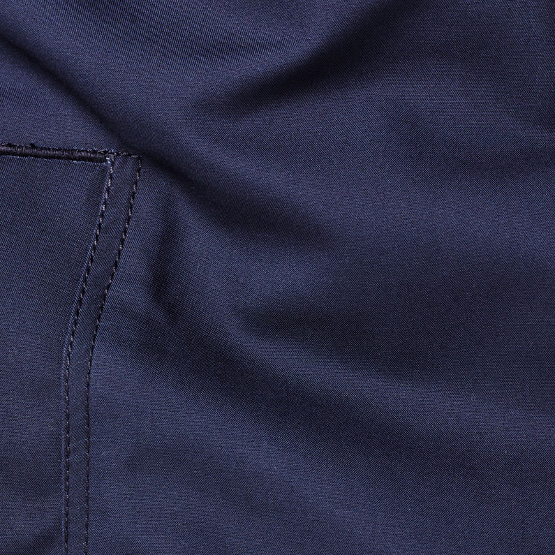 G-Star RAW® Vodan Overshirt Bleu foncé fabric shot