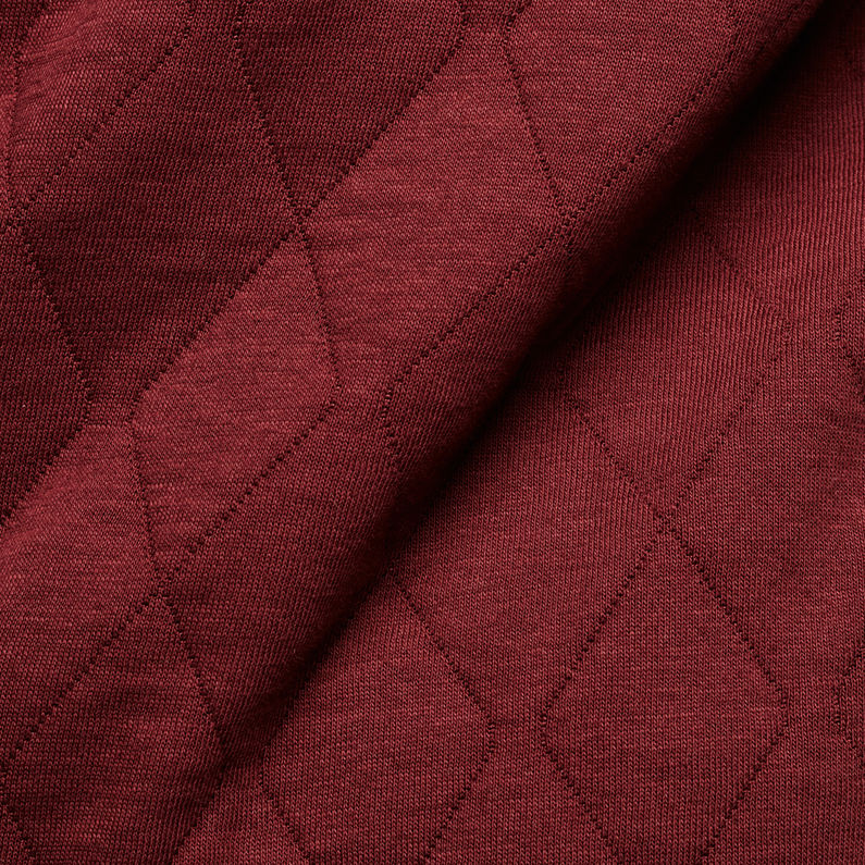G-Star RAW® Evalu Slim Hooded Sweat Rouge fabric shot