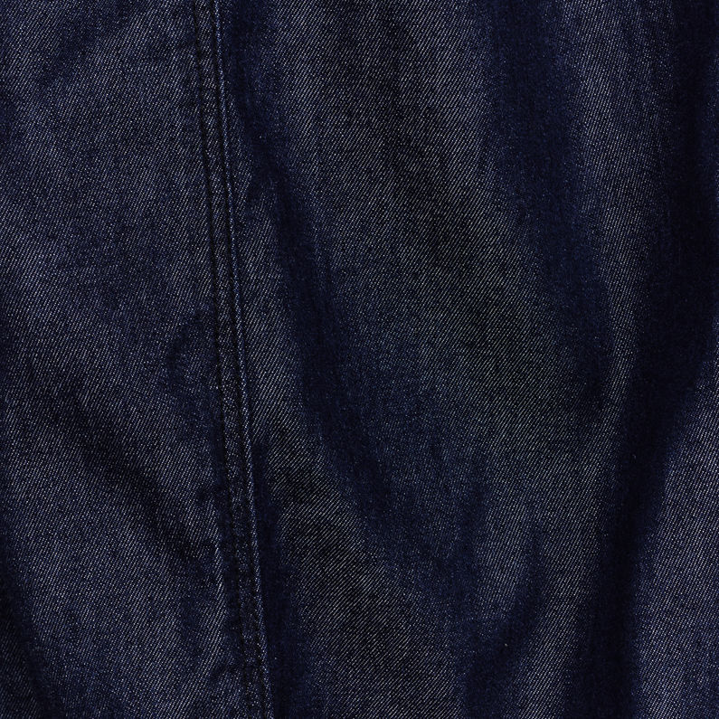 G-Star RAW® GS Maxi Dress Bleu foncé fabric shot