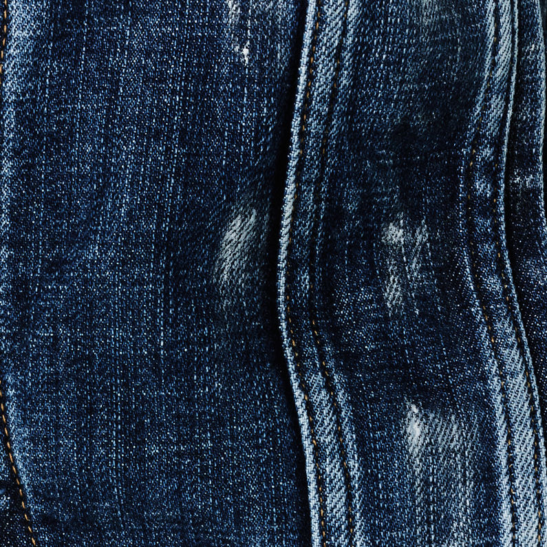 G-Star RAW® 3301 Sleeveless Jacket Mittelblau fabric shot