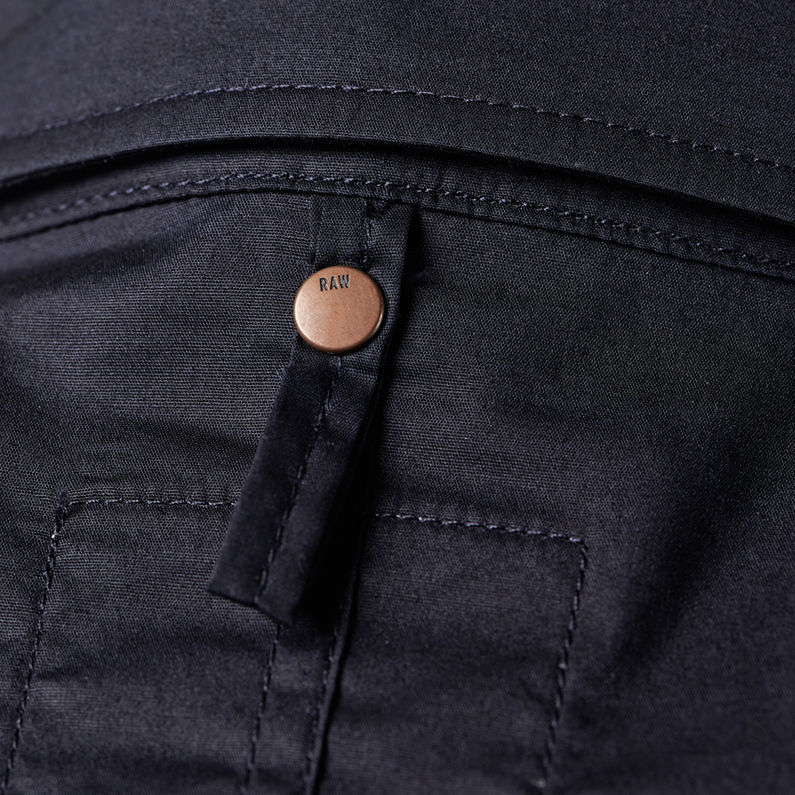 G-STAR® landoh shrt ls/off stch popln/mazarine b Dark blue