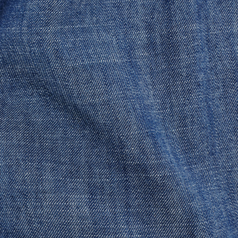 G-Star RAW® Arc Boyfriend Boilersuit Azul intermedio fabric shot