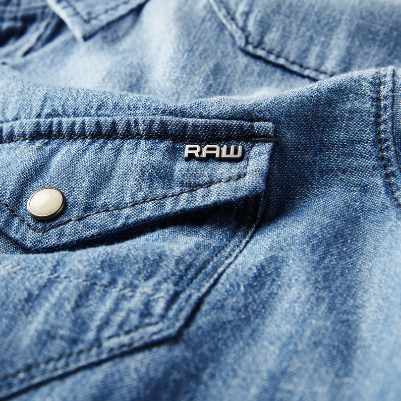 G-Star RAW® Tacoma Straight Shirt Bleu moyen