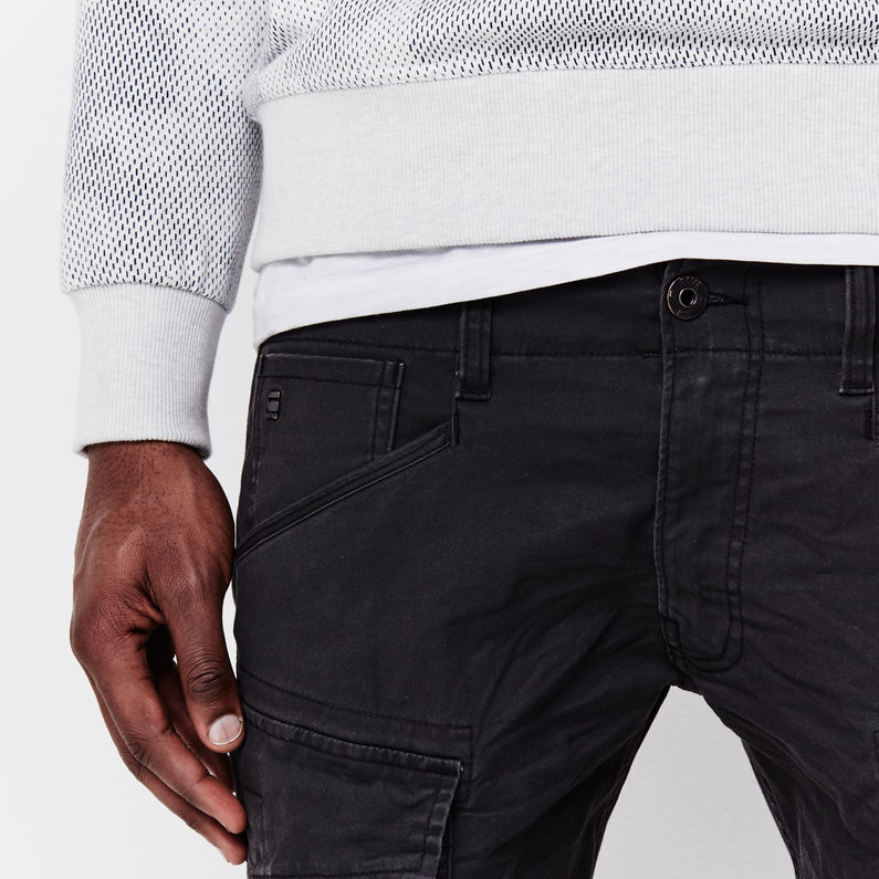 G-Star RAW® Rovic Slim Pants Grey detail shot
