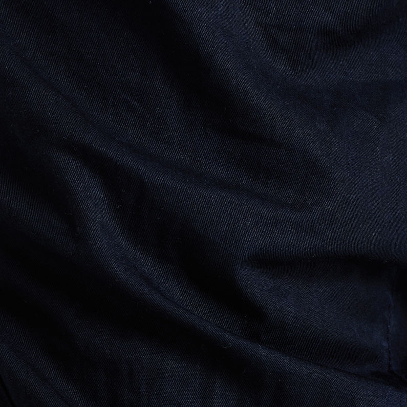 G-Star RAW® Rovic Zip 3D Tapered Pants Bleu foncé fabric shot