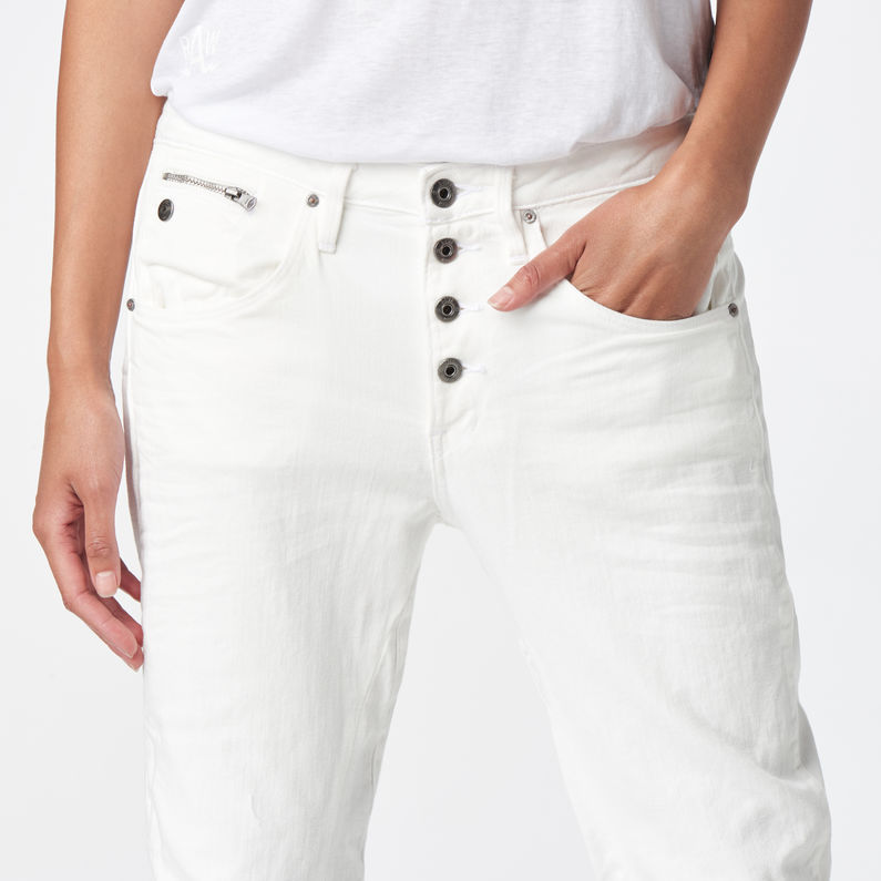 G-STAR® Arc 3D Low Waist Boyfriend Jeans White