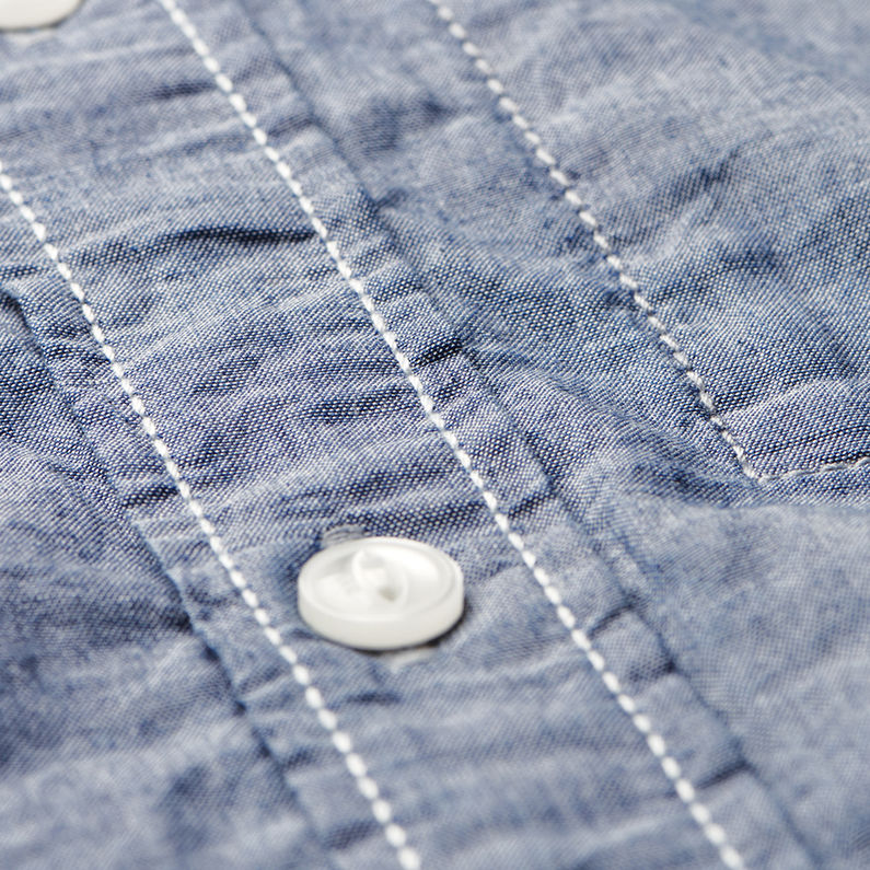 G-STAR® re prson sh ls/lt wt torg chmbr/rns Dark blue