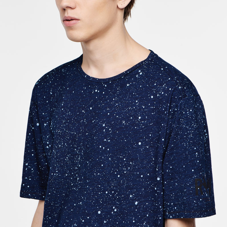 G-STAR® Evin Roll Up T-Shirt Azul oscuro