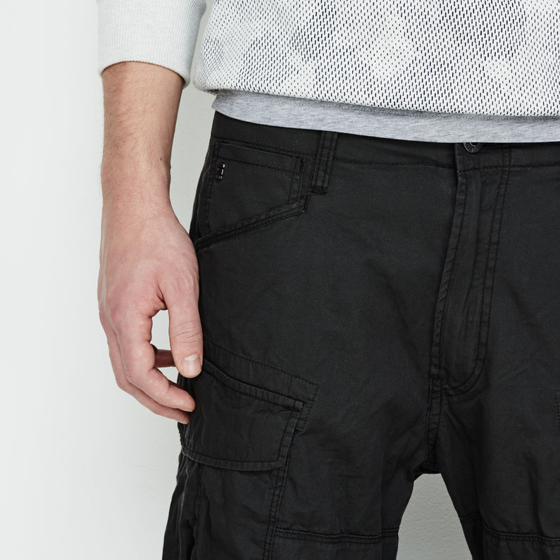 G-Star RAW® Rovic Loose Pants Zwart detail shot