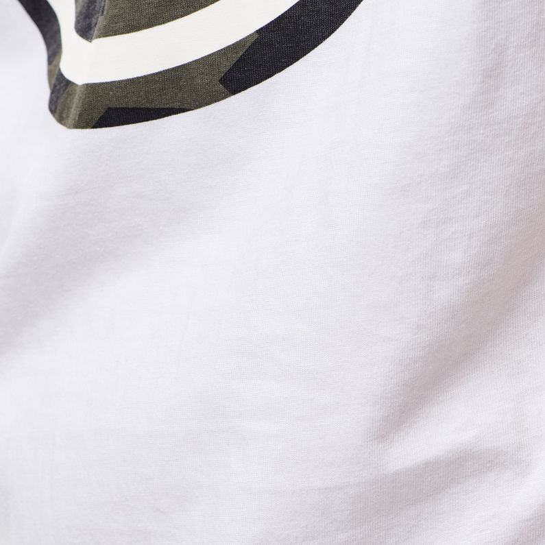 Bauchan Round Neck T-Shirt | white | G-Star RAW®