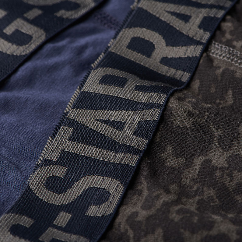 G-Star RAW® Brotho Sport Trunks 2-Pack Grey detail shot