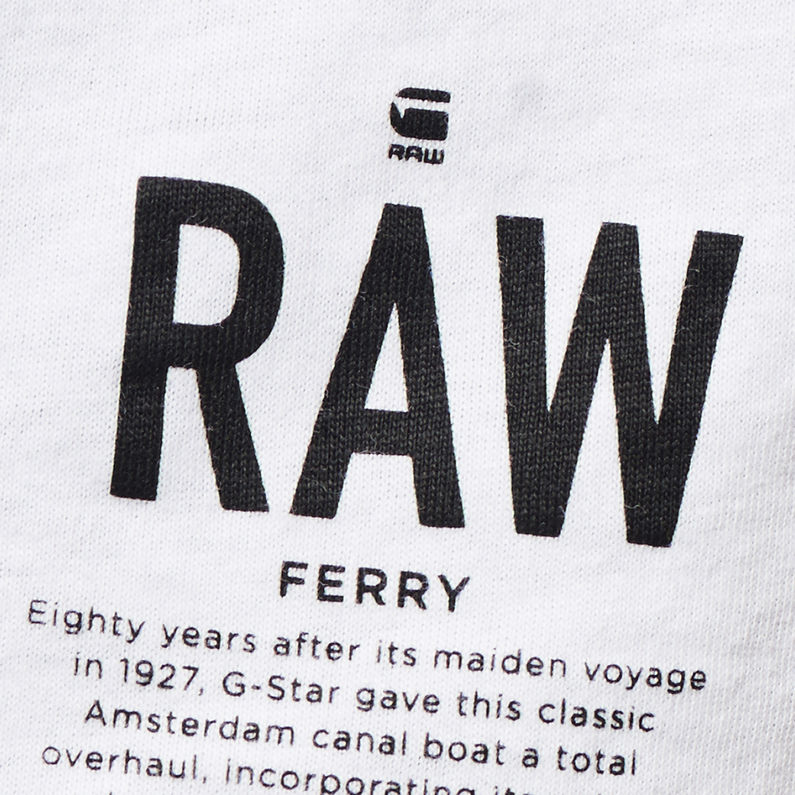 G-STAR® yukemm v t ss/cmp jsy/wht White